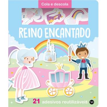 Imagem de Livro - Cola e Descola  Reino Encantado