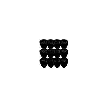 Imagem de Kit C/ 12 Palhetas Guitarra Violão Cavaquinho Nig 0,70 - Rouxinol