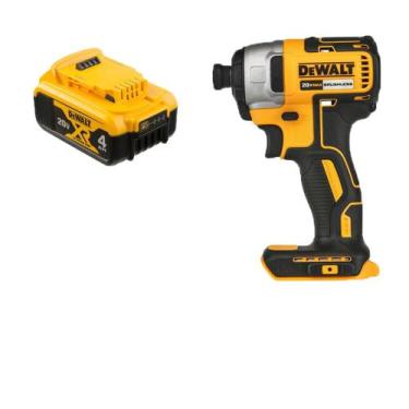 Imagem de Parafusadeira De Impacto 20V DCF7871 Bateria 4.0Ah DeWalt