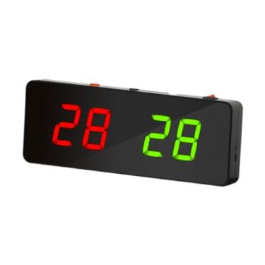 Imagem de Dynwave Billiards Electronic Scoreboard Pontue para Ping Pong Profissional Multifuncional Multifuncional 26x9.5x3cm Recarregável