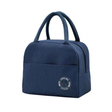 Imagem de Kit 2 Bolsa Térmica Portátil Lancheira Térmica Marmita Viagem - oem, 2