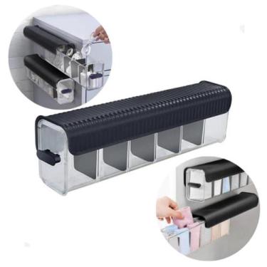Imagem de Organizador Multiuso Tipo Gaveta Preto - JW SHOP, Preto