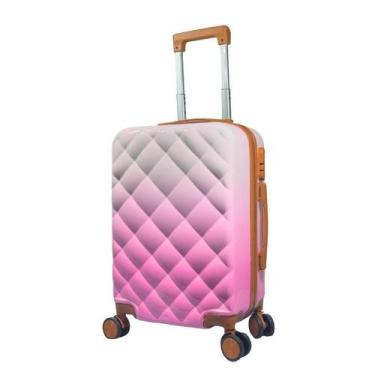 Imagem de Mala Grande ABS/PC 77x48x30cm  Robusta e Com Rodas 360º para Viagens L