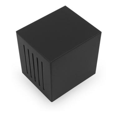 Imagem de Arandela Frisada Efeito Parede Externa/ Interna 10 Fachos Cor:Preto