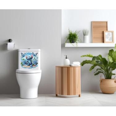 Imagem de Adesivo Para Vaso Sanitario Stitch Mod15 - Lojinha Da Luc