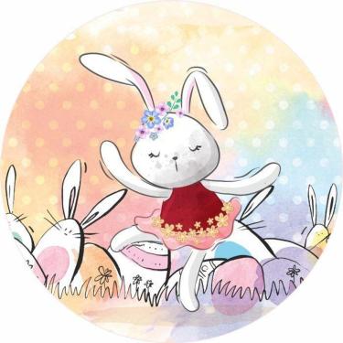 Imagem de Painel Redondo 3D Sublimado Coelho Frd-2377