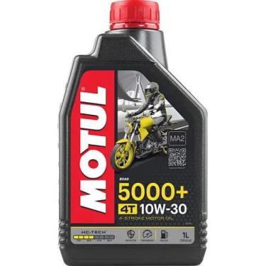 Imagem de Motul 5000+ 10W30 4T 1L Óleo Semissintético para Motores 4 Tempos