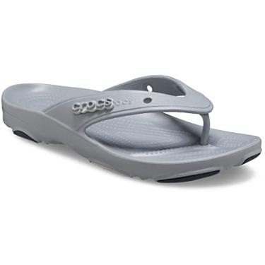 Imagem de Crocs Classic All-Terrain Flip Chinelos unissexo para adultos, tamanho 9, ardósia cinzenta, 50 EU