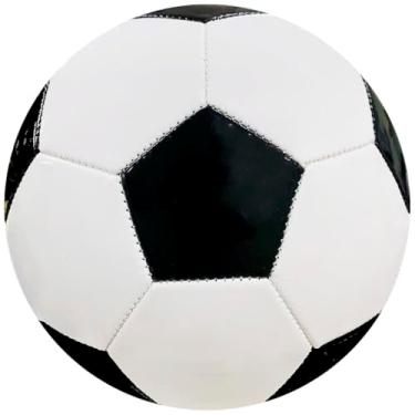 Imagem de Bola Futebol Campo Clássica Costurada Preto E Branco