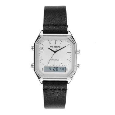 Imagem de Relogio Mondaine Masculino Ref: 32900g0mvno2 Vintage Prateado Anadigi