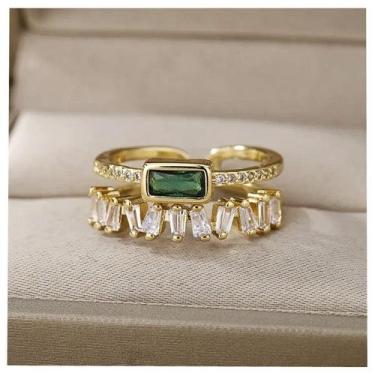 Imagem de Anel ajustável feminino - banhado a ouro 18k - ToJoia18k