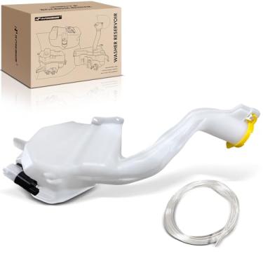 Imagem de A-Premium Conjunto de tanque de reservatório de lavadora de para-brisa compatível com Dodge Neon 2000 - com tampa e bomba de arruela