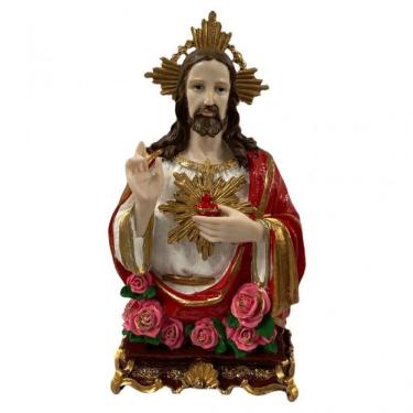 Imagem de Imagem Católica Jesus Resina Tamanho Grande-Escolha o Modelo