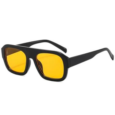 Imagem de HCPIHF Óculos de sol retrô punk, feminino, masculino, praia, vintage, festa, ambiente externo (2)