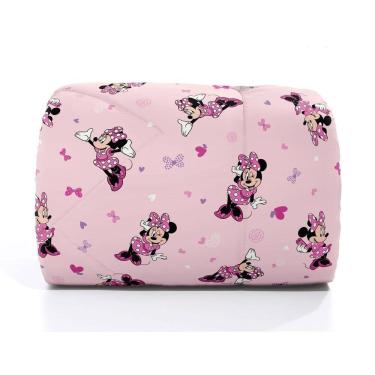 Imagem de Edredom Solteiro Infantil Disney Minnie Dance 160x240cm