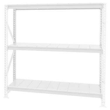 Imagem de Mini Porta pallet Estante Aço UsoIndústria até 750kg 1,20x0,60x2,0mt PLANOS MDF