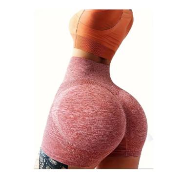 Imagem de Short Feminino Empina Bumbum Modela e Valoriza-COR PESSEGO