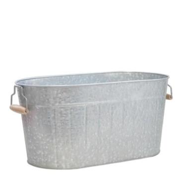 Imagem de Balde de Gelo Em Aço Galvanizado Bash Para Cervejas e Bebidas Members 