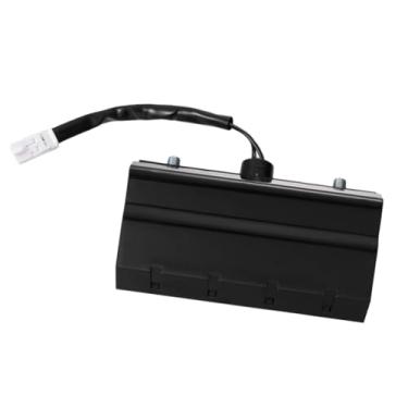 Imagem de Riloer Atuador de trava de trava, 1 peça de carro 2 pinos atuador de trava de trava da porta traseira do porta-malas, alça de liberação da porta traseira compatível com Mitsubishi Endeavor 2004-2007