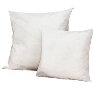 Imagem de Almofadas Decorativas Para Sofá Cheias Kit 2 4 6 10 Unidades Fibra Siliconada Tamanho 45x45(2)