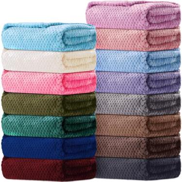 Imagem de Cobertor de Bebê Newwiee Flannel 30x40cm - Pacote com 15 Unidades