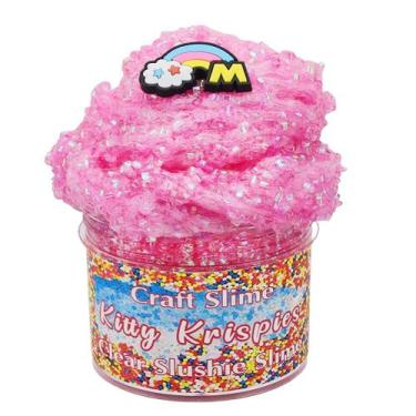 Imagem de Kit de lodo FLINPEX Butter Cloud Slime DIY 70 ml para crianças rosa - 