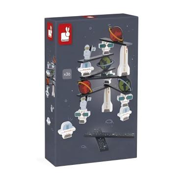 Imagem de Jogo Infantil De Equilíbrio No Espaço Janod Brinquedo Pedagógico Em Madeira Para Crianças +2 Anos