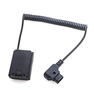 Imagem de FocusFoto Bateria falsa NP-FZ100 totalmente decodificada com cabo espiral D-tap adaptador de alimentação para câmera Sony A6600 A7III A7RIII A7SIII A7RM4 A7RIV ILCE-9 A9 II A7C A1 conector de placa de