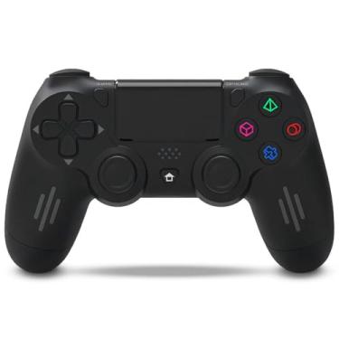 Imagem de Controle Sem Fio para PS4 e PC, Bluetooth 5.0, Bateria 10000mAh, com Vibração e Alto-Falante, KP-GM018-2