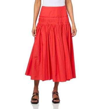 Imagem de Theory ACCDN Yoke SK feminina, Papoula, 40