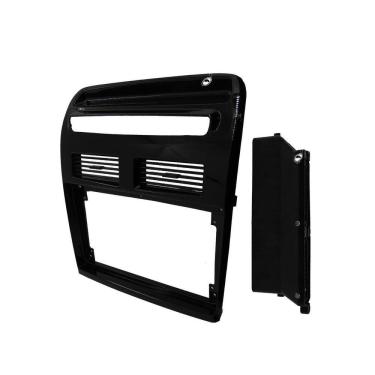 Imagem de Moldura De Painel 2 Din 9 Linea 2008 À 2014 Black Piano