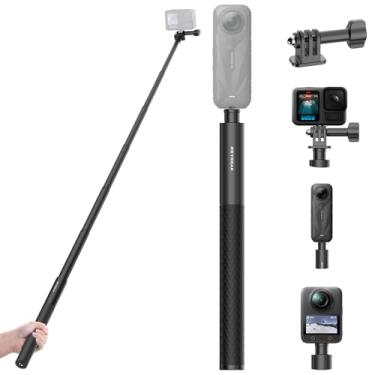 Imagem de REYGEAK Para DJI Osmo Action 360 Invisible Selfie Stick (130 cm)