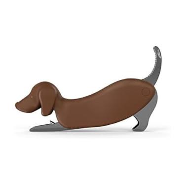 Imagem de Saca-rolhas genuíno Fred WINER DOG Dachshund em forma de cachorro, marrom