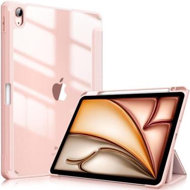 Imagem de Capa Fintie Hybrid Slim para iPad Air de 11 polegadas M2 (2024) Rose