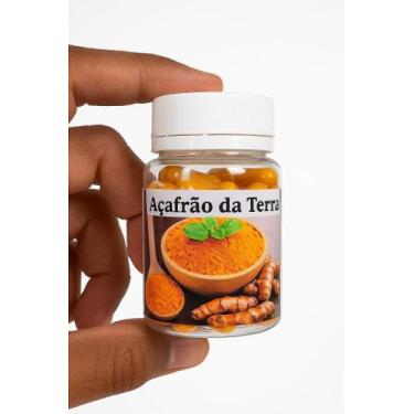 Imagem de Açafrão da Terra em cápsula para desinflamar. - Lipo Diet