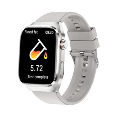Imagem de Relógio Inteligente Especialista Em Saúde ECG PPG Ácido Úrico Gordura 