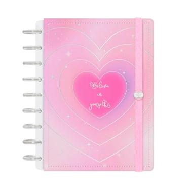 Imagem de Caderno de Disco Inteligente Iscool M+ Coquette Candy Pop Coração Shine