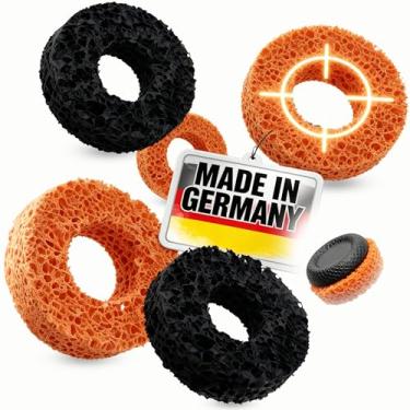 Imagem de MatoSan® Anéis de precisão AimFame Aim Assist Ring para PS4, Xbox Series X, Xbox One e PS5 Controller - Acessórios de jogos para PlayStation 5 e Xbox - Feito na Alemanha