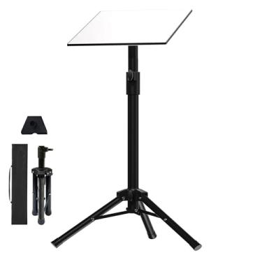 Imagem de Starlink Mini tripé com adaptador incluído kit de montagem Starlink ajustável com adaptador de tubo Starlink compatível com Starlink Mini Gen 3 V3 Dish para telhado para acampamento e trailer tripé de