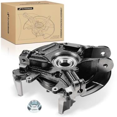 Imagem de A-Premium Junta de direção traseira esquerda e conjunto de cubo de rolamento de roda compatível com Ford Explorer 2002-2005, Explorer Sport 2002-2003, com 5 argolas, lado do motorista