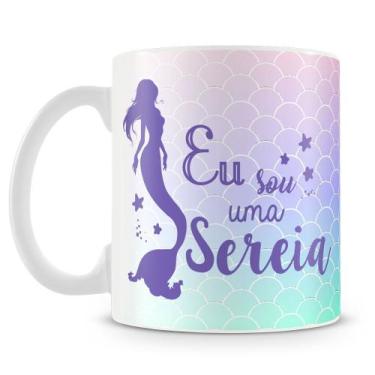 Imagem de Caneca Sereia Personalizada de Porcelana - Mod.1 - Amo Canecas