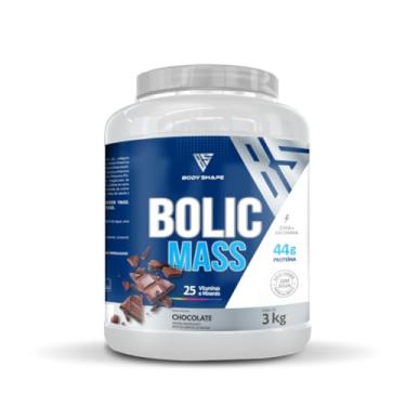 Imagem de Hipercalórico Bolic Mass 3kg 44g Proteína Body Shape (Chocolate)