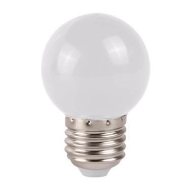 Imagem de Lâmpada bolinha colorida branca quente 1w 220v ctb 220v
