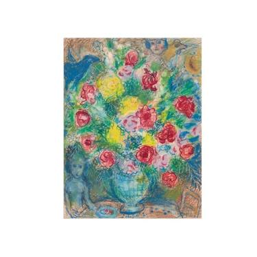 Imagem de Pôster e impressões em tela de flores vintage - reprodução de pintura de arte de parede famosa - Flores 10 imagens para sala de estar 80 x 105 cm 31 x 41 pol sem moldura
