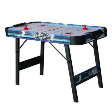 Imagem de Mesa de Air Hockey Ahead Sports Azul Jogo de Ar Compacto 110 e 220V Co
