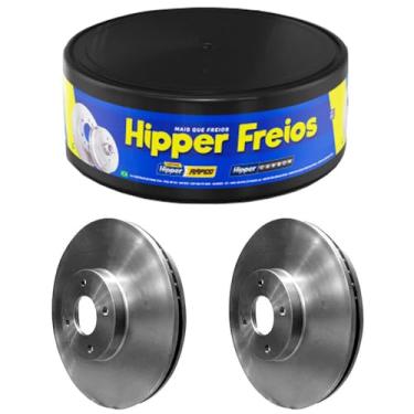 Imagem de Par Disco Freio Kicks Versa 1.6 Dianteiro Ventilado Hf615d