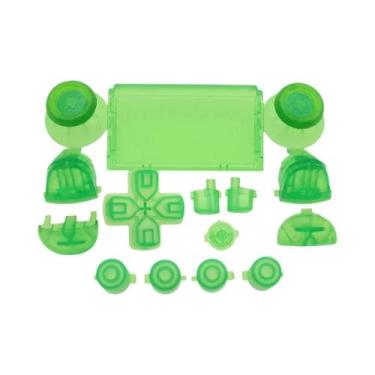 Imagem de Conjunto Completo De 18 Cores De Joysticks D-pad R1 L1 R2 L2 Botões AB