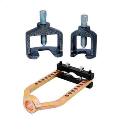 Imagem de Kit Extrator Junta Homocinética + Jogo Saca Terminal Pequeno e Grande Barra de Direção – Feron Ferramentas