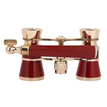 Imagem de Opera Telescópio Binocular Teatro Portátil Poderoso 3X25 Compacto Imagens Claras Crianças Adultos Óptica Vermelha (Kavolete0qovibdkw-01)