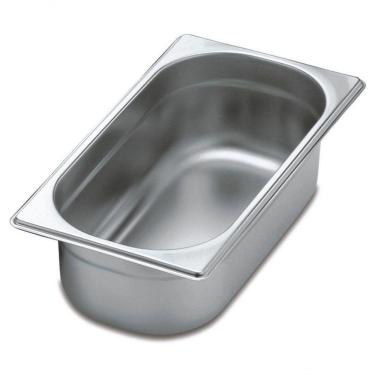 Imagem de Kit 3 Cubas Gastronomica Inox Gn 1/3 X 100mm (325x176mm) - Brasinox